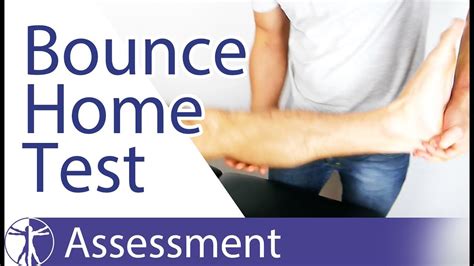 compression test knee|modified bounce home test.